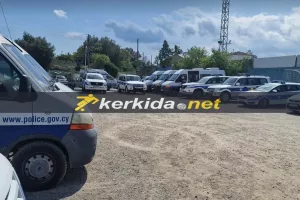 Ομόνοια 29Μ - ΑΕΖ/ Ισχυρή αστυνομική δύναμη στο "Δημήτρης Χάματσος" (Φώτος)