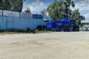 Ομόνοια 29Μ - ΑΕΖ/ Ισχυρή αστυνομική δύναμη στο "Δημήτρης Χάματσος" (Φώτος)