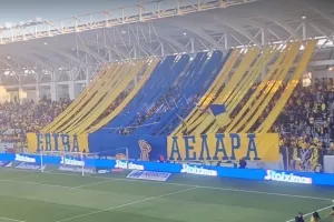 ΑΕΛ - Ολυμπιακός: Στον τελικό με... ζωγραφιά του κορυφαίου Μεντόσα! (Φώτος)