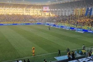 ΑΕΛ - Ολυμπιακός: Στον τελικό με... ζωγραφιά του κορυφαίου Μεντόσα! (Φώτος)