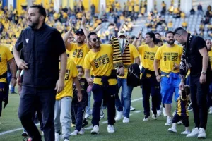 ΑΕΛ - Ολυμπιακός: Στον τελικό με... ζωγραφιά του κορυφαίου Μεντόσα! (Φώτος)