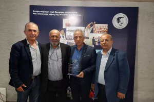 Παρών ο ΚΟΑ στην τιμητική εκδήλωση του Εθνικού Άχνας