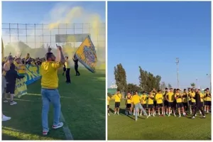 "Θέλω τρόπαιο" η Θύρα 3, χειροκρότησαν οι ποδοσφαιριστές! (βίντεο)