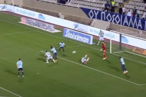 ΒΙΝΤΕΟ/Ο Χαραλάμπους το 3-1 στο 97'