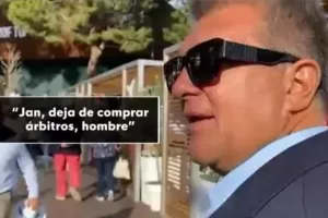 Επεισόδιο Λαπόρτα με οπαδό: «Σταμάτα να εξαγοράζεις τους διαιτητές!»