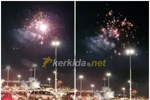 Μετά την πρόκριση... πυροτεχνήματα! (Βίντεο)