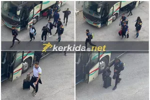 Η άφιξη του ΑΠΟΕΛ (Φώτος)