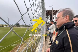 Δίπλα στην Κ-19 ο Πρόδρομος Πετρίδης στο Πασκάλ 