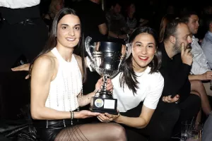 Γιόρτασαν στον Ρέμο οι κοπέλλες του Ολυμπιακού