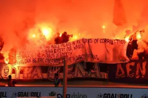 (Φωτορεπορτάζ) Ο κόσμος στο Απόλλων - Πάφος FC