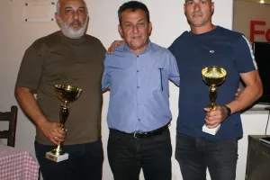 Βραβεύτηκαν οι νικητές του δεύτερου αγώνα του Επαρχιακού Πρωταθλήματος Σκοποβολής