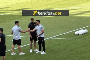 AEΛ - Καρμιώτισσα: Η πρώτη βόλτα στον αγωνιστικό χώρο (φώτος)
