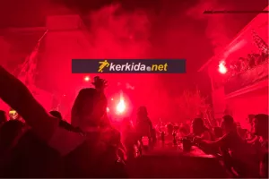 (Βίντεος/Φώτος kerkida) Η... προθέρμανση των Ομονοιάτων στην Παπανικολή