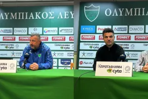 Oι δηλώσεις των προπονητών στο Ολυμπιακός - Καρμιώτισσα