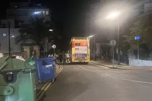 Ένταση και δακρυγόνα, σταμάτησε για λίγο η πορεία του λεωφορείου (φώτος)