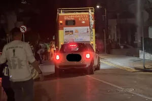 Ένταση και δακρυγόνα, σταμάτησε για λίγο η πορεία του λεωφορείου (φώτος)