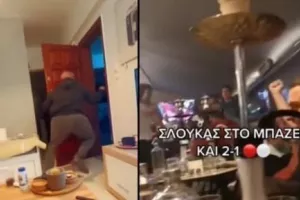 Πήραν «φωτιά» καφετέριες και σπίτια από το τρίποντο του Σλούκα (βίντεο)