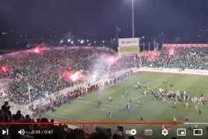 (ΒΙΝΤΕΟ) Τελευταίο σφύριγμα και χαμός... πράσινος! 