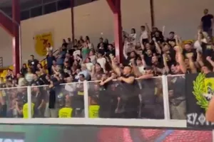 Χαμός από τους... ΑΕΚτζήδες! (βίντεο kerkida)