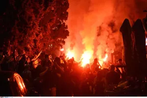«Κάηκε» η Νέα Φιλαδέλφεια για την νταμπλούχο Ελλάδας (φώτος)