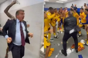 Μπουγέλο και τρελός χορός Λαπόρτα - Η υπόσχεση για Μέσι