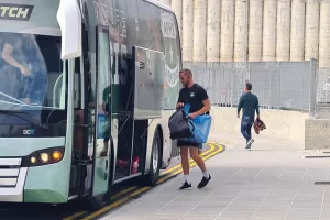 Στο γήπεδο ο Άρης/ΦΩΤΟΣ 