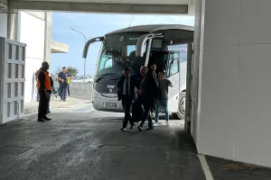 (Φώτος) Στο γήπεδο η ΑΕΚ