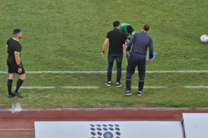 Μάτωσε ο Λιασίδης, άμεση βοήθεια από Σατσιά (φώτος kerkida)