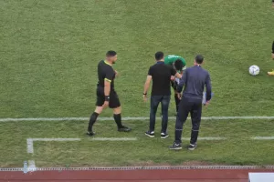 Μάτωσε ο Λιασίδης, άμεση βοήθεια από Σατσιά (φώτος kerkida)