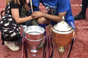 Φωτορεπορτάζ από την απονομή και τους πανηγυρισμούς