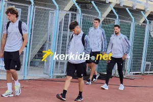 Η άφιξη της ΑΕΛ (φώτος)