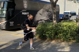 Κατέφτασε στο Πανθεσσαλικό η αποστολή του ΠΑΟΚ 