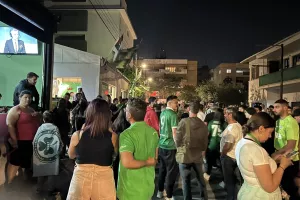 (Βίντεος/Φώτος kerkida) Η... προθέρμανση των Ομονοιάτων στην Παπανικολή