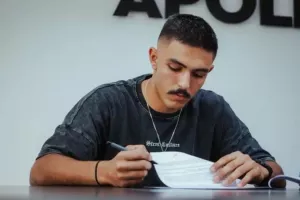 Aπόλλων/Ανακοίνωσε επαγγελματικό συμβόλαιο με τον Κωνσταντίνο Στυλιανού 