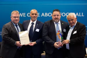 Πήραν το βραβείο... Eυάγγελος Μούσκος και Χάρης Κυρίλλου