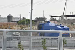 Ένταση για λίγο και παρέμβαση του "Αίαντα" (βίντεο/φώτος)