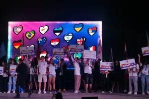 Πανευτυχής ο αρχηγός της Κυπριακής Αποστολής!