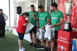 Φωτορεπορτάζ από το Pre-game Τελικού