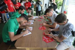 Φωτορεπορτάζ από το Pre-game Τελικού