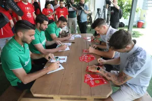 Φωτορεπορτάζ από το Pre-game Τελικού