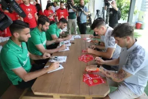 Φωτορεπορτάζ από το Pre-game Τελικού