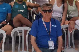 Πανευτυχής ο αρχηγός της Κυπριακής Αποστολής!