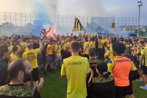 Στην προπόνηση για... "ντόπες" - τελικού οι ΑΕΛίστες! (Φώτος)