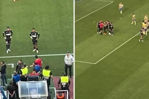 Πέναλτι μέσω on-field review, επανάληψη και… γκολ με Μαρκίνιος 