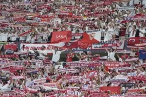(ΒΙΝΤΕΟ/ΦΩΤΟ) Τρομερή ατμόσφαιρα στον τελικό