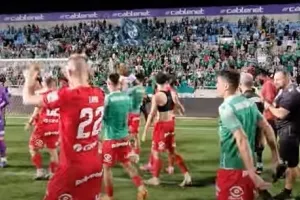 "Πράσινη" παρακάμερα από το ματς με την ΑΕΚ