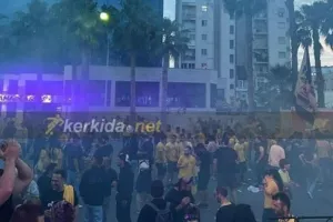 Πάρτι Σάββατο βράδυ οι ΑΕΛίστες, "γυαλί" ο Εναέριος Κυριακή πρωί! (φώτος)
