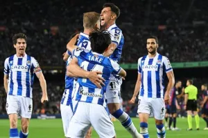 Champions άλμα της Σοσιεδάδ, «τσαλάκωσε» την φιέστα τίτλου της Μπαρτσελόνα
