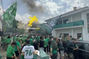 "Πράσινο" pre game στην Παπανικολή/Eκει το Kerkida.net (βίντεο/φώτος)