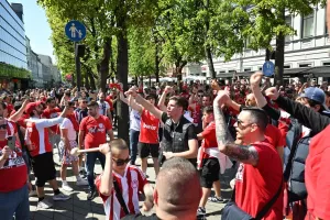 Τρέλα για Πρίντεζη στο Κάουνας, τον πήραν βιντεοκλήση και γνώρισε την αποθέωση